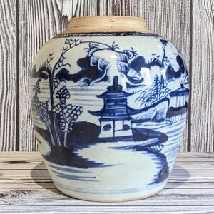 HP😁Early 19th Century Qing Dynasty Chinese Ginger pot